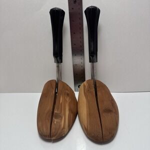 VTG Rochester NY‎ Travel Tree Shoe Keepers Stretchers Cedar Wood #4